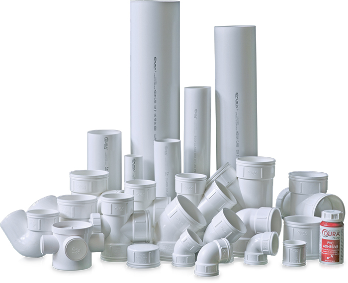 Dura Flow U-PVC Pipes & Fittings - Dura Flow